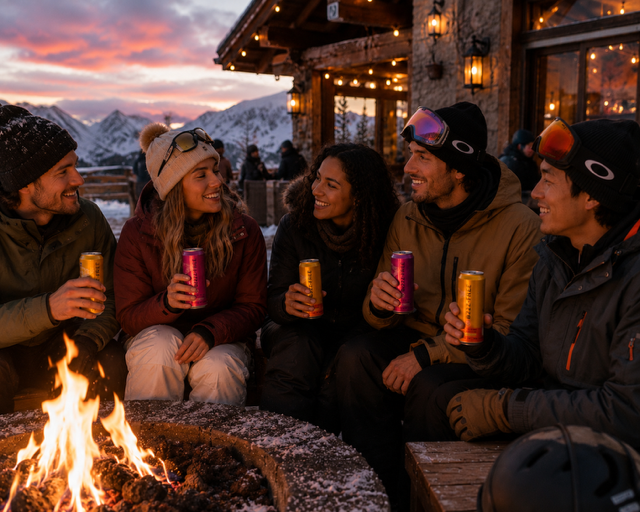 Ski lodge — fireside with BZZZZ•FREE